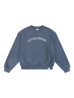 Navy Natural Oversized Sweater Little Sailer | Blue