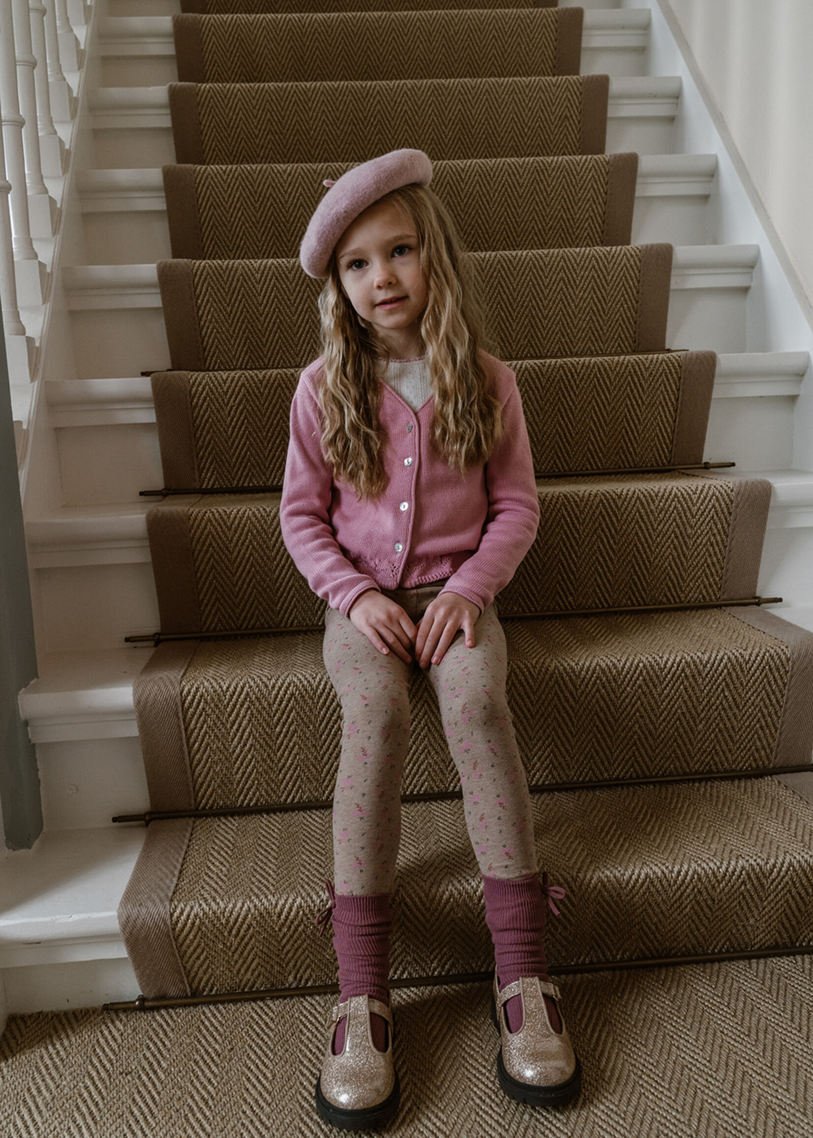 Navy Natural Jasmine Knit | Lilas