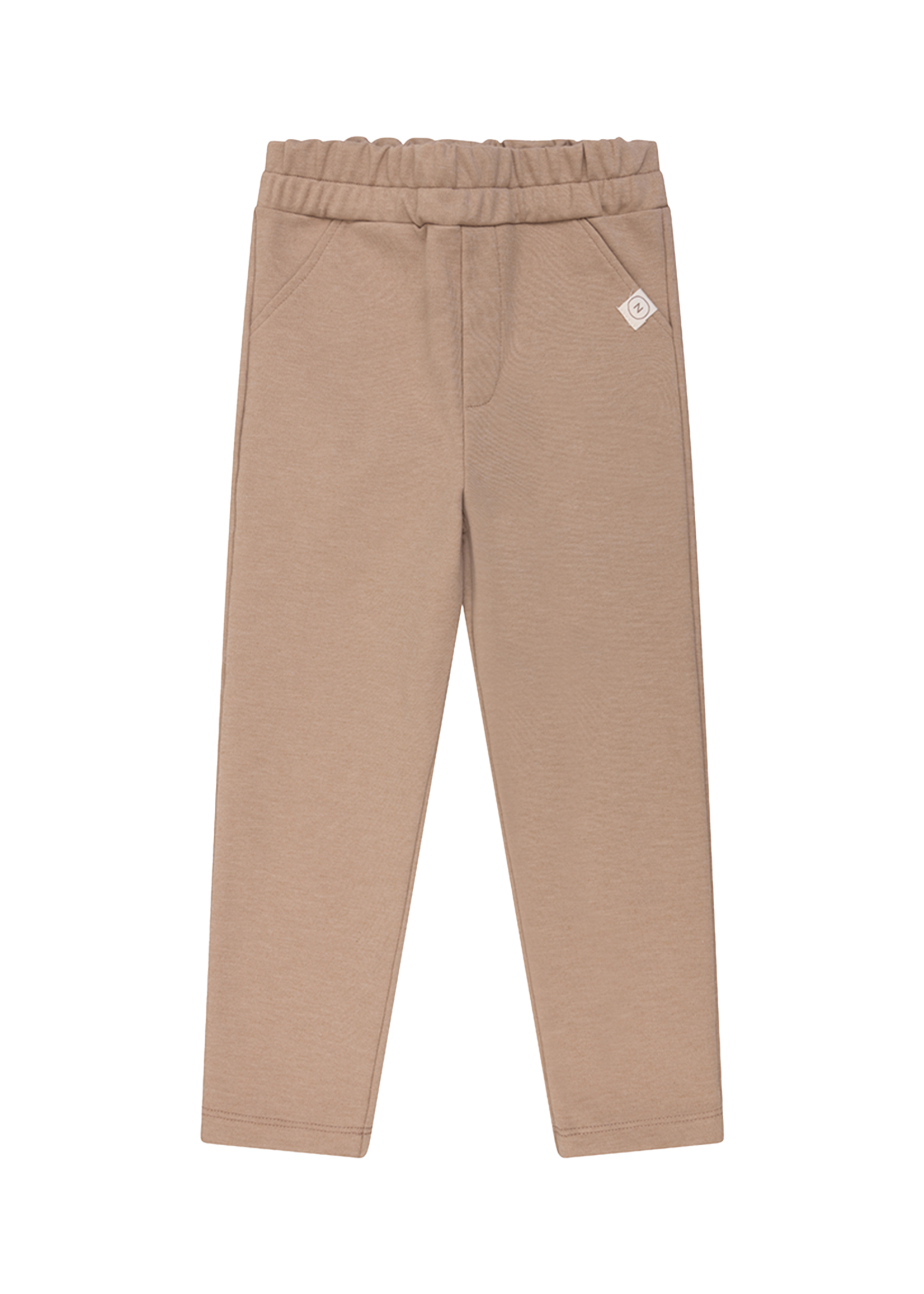Navy Natural Chino | Brown Melange
