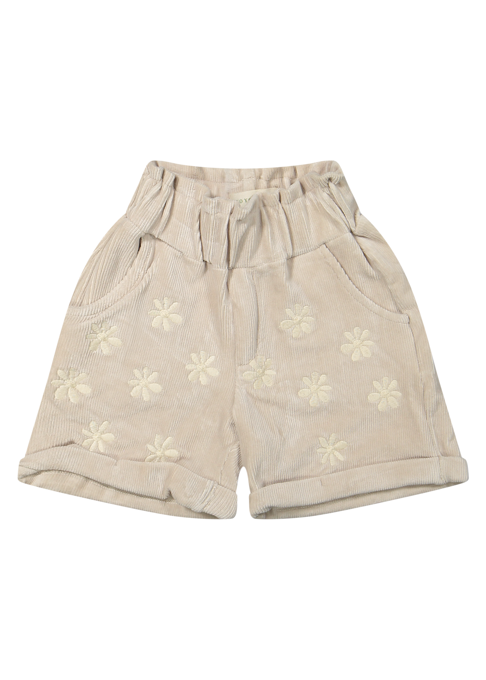 Two You Label Flower short | Oat