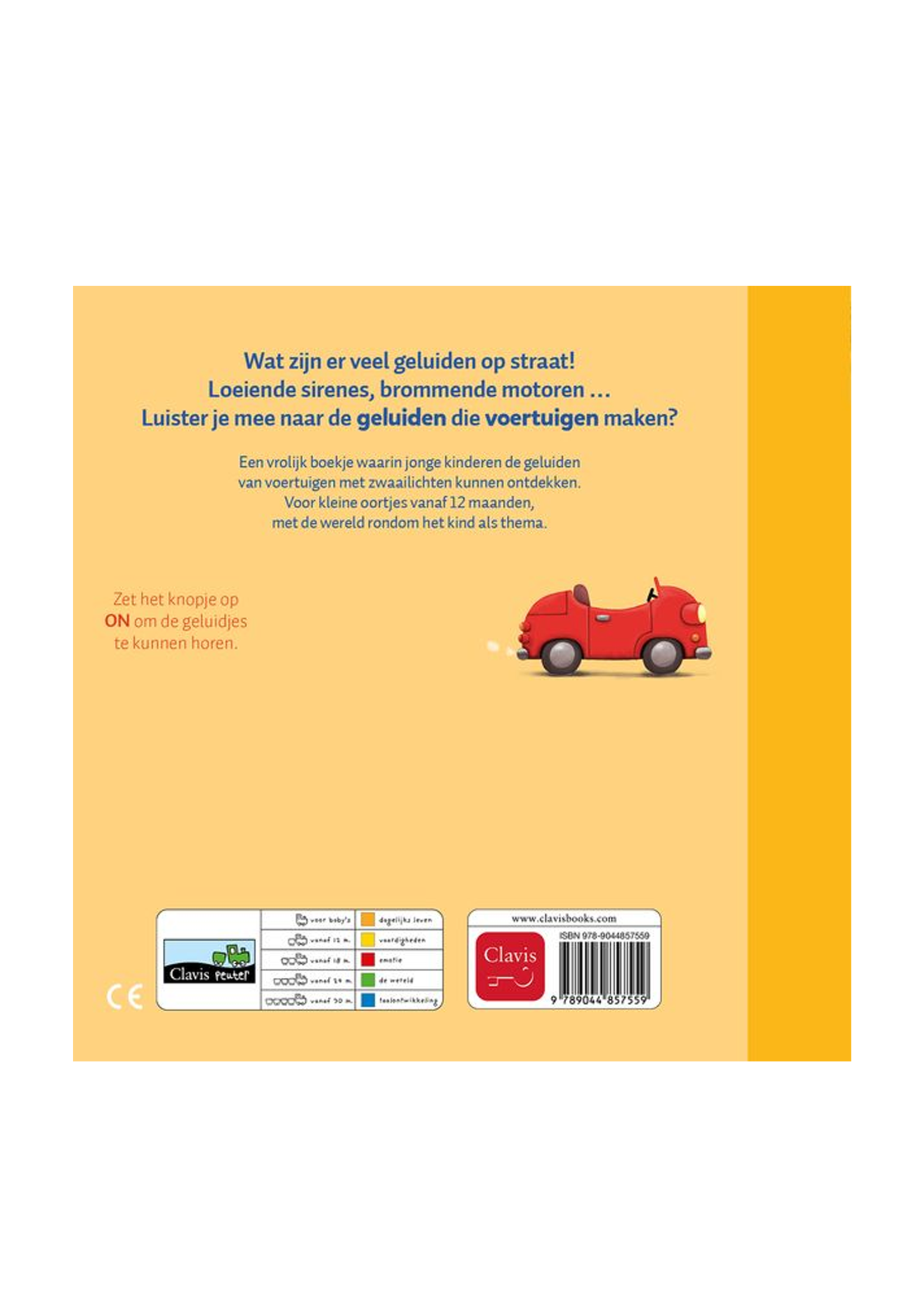 Clavis Geluidenboekje | Wielockx | Dag brandweerwagen
