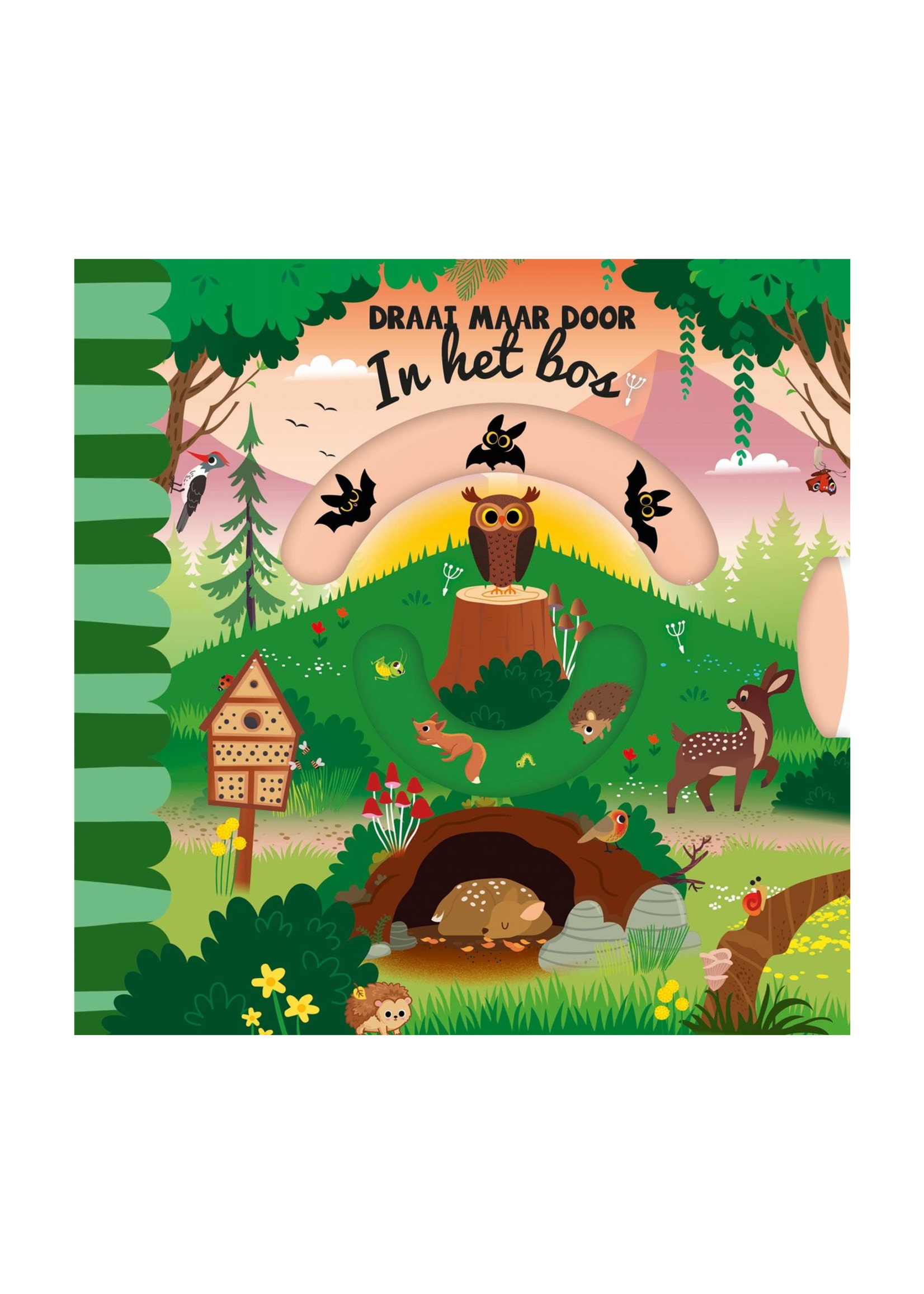 Lantaarn Draai maar door | In het bos