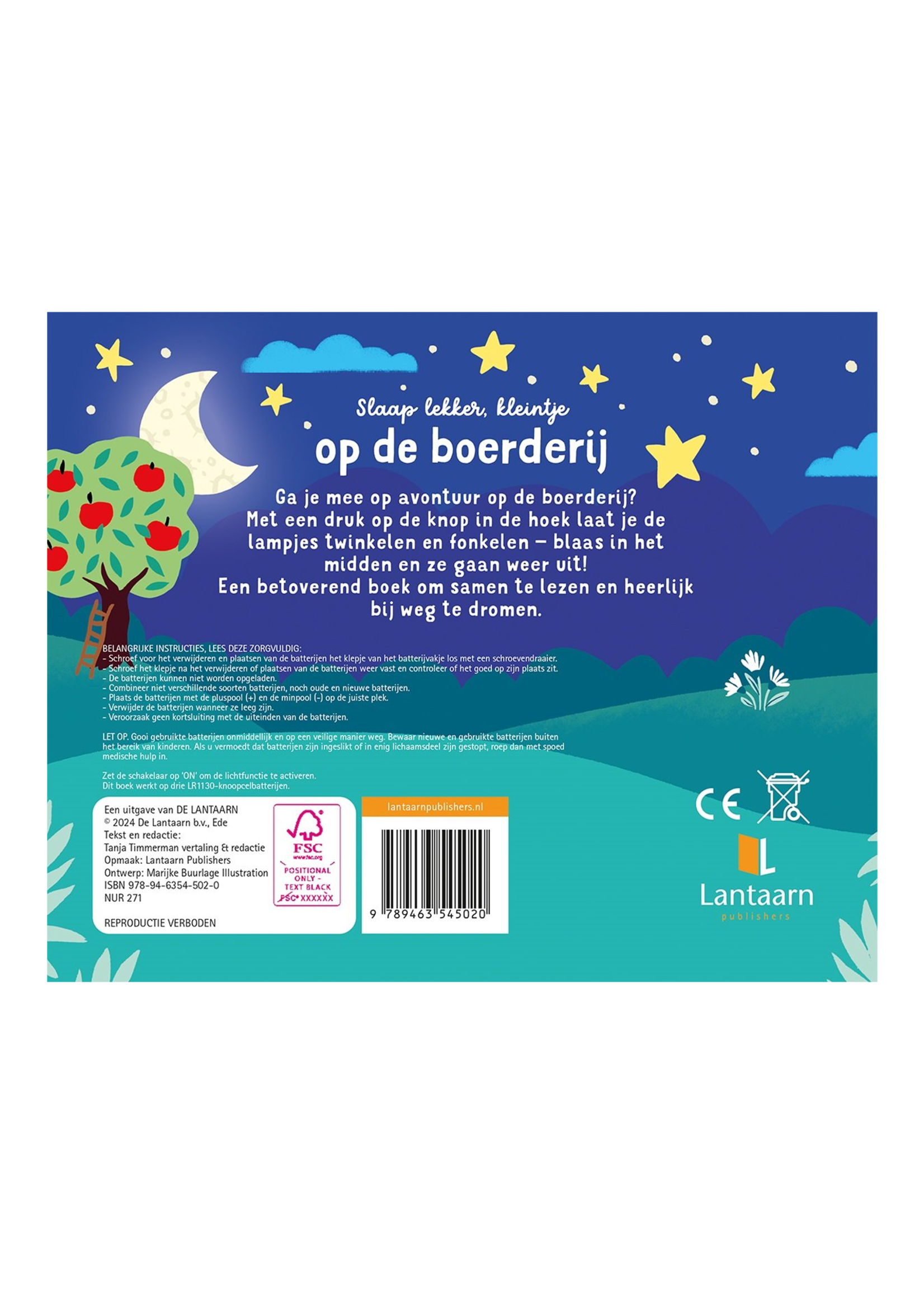 Lantaarn Slaap lekker, kleintje | Op de boerderij