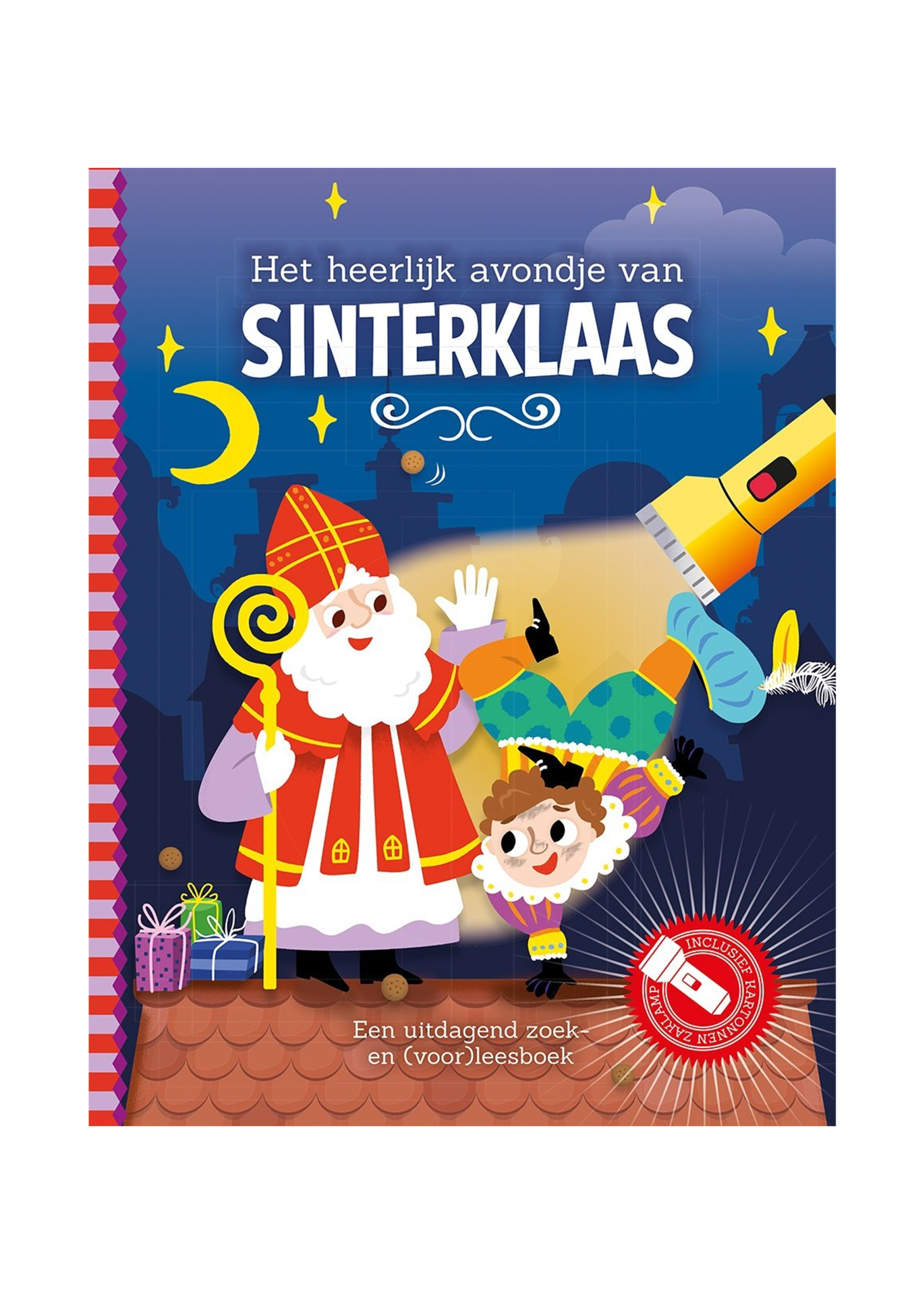 Lantaarn Zaklamp boek | Het heerlijk avondje van sinterklaas