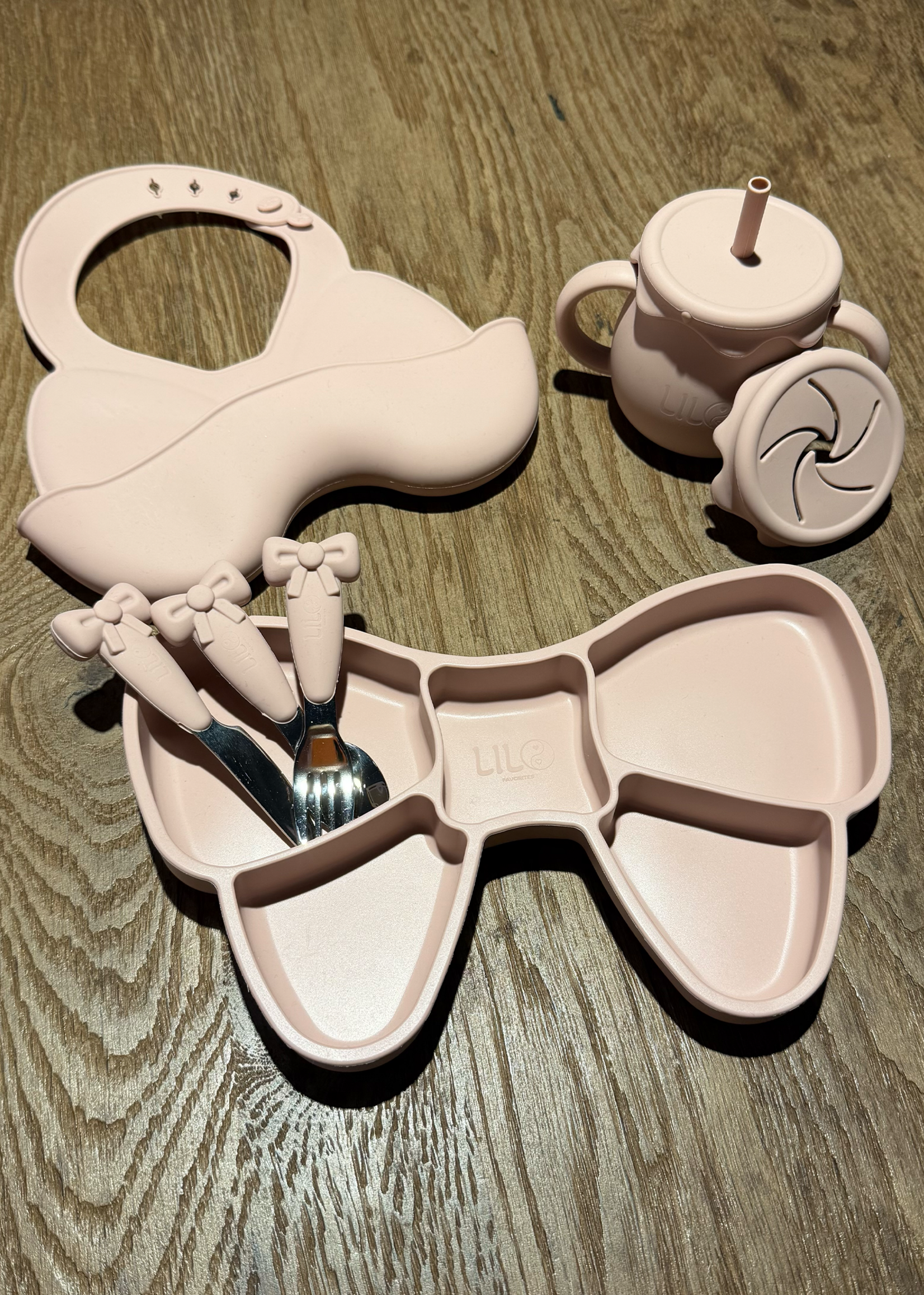 Lilo Favorites Strik set | Licht roze