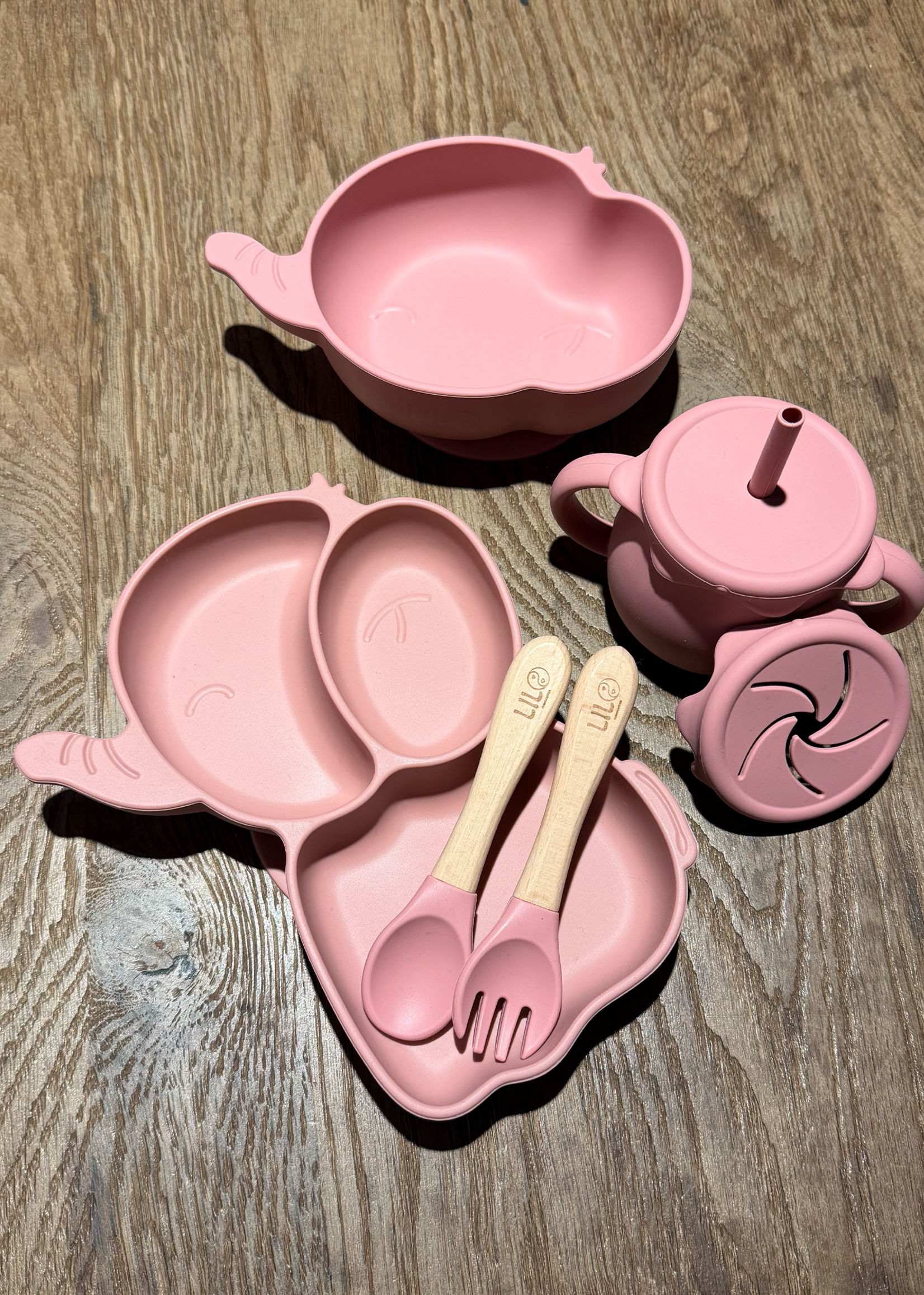 Lilo Favorites Olifant set | Donker roze