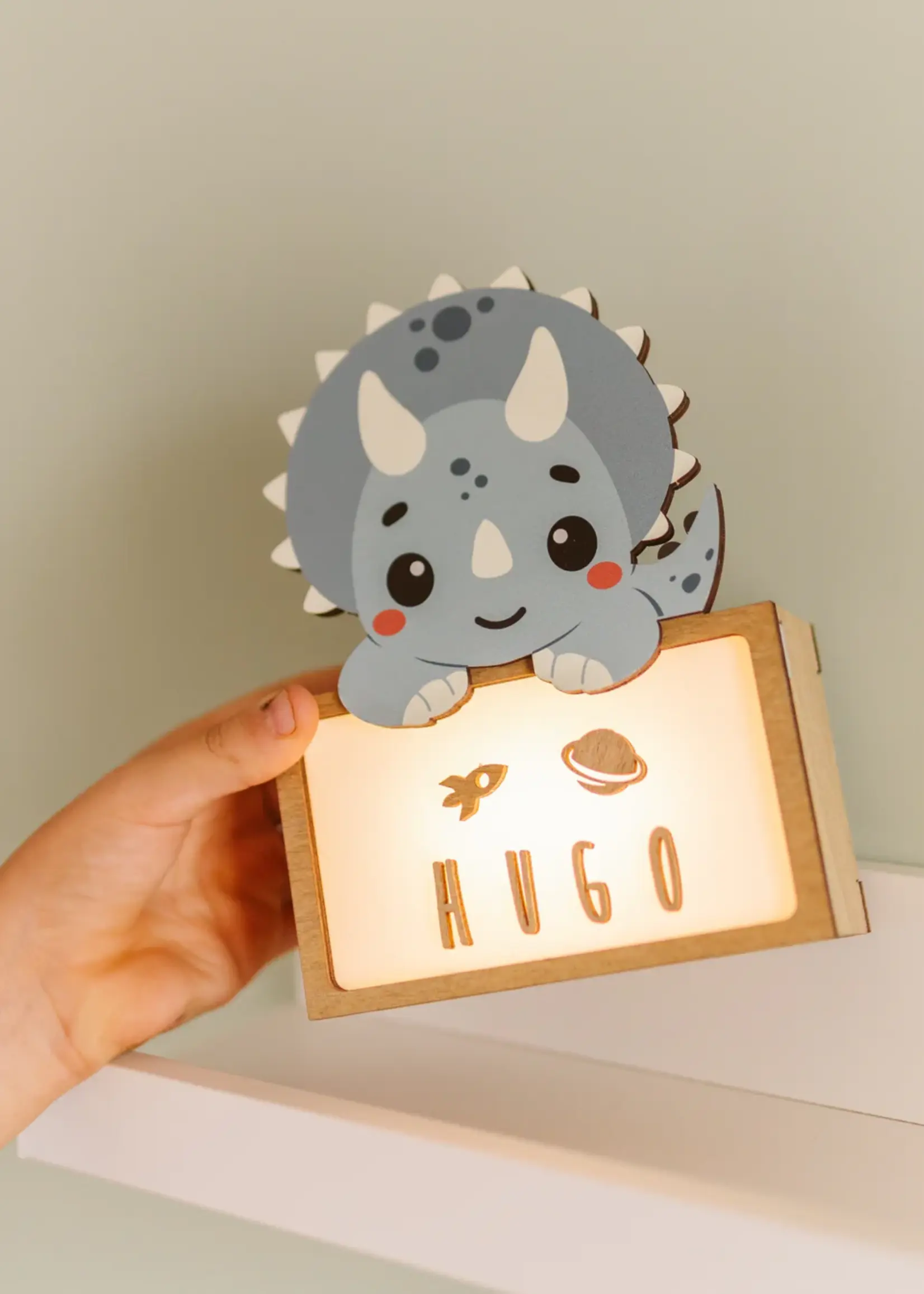 Vintiun Naam lampje S | Dino