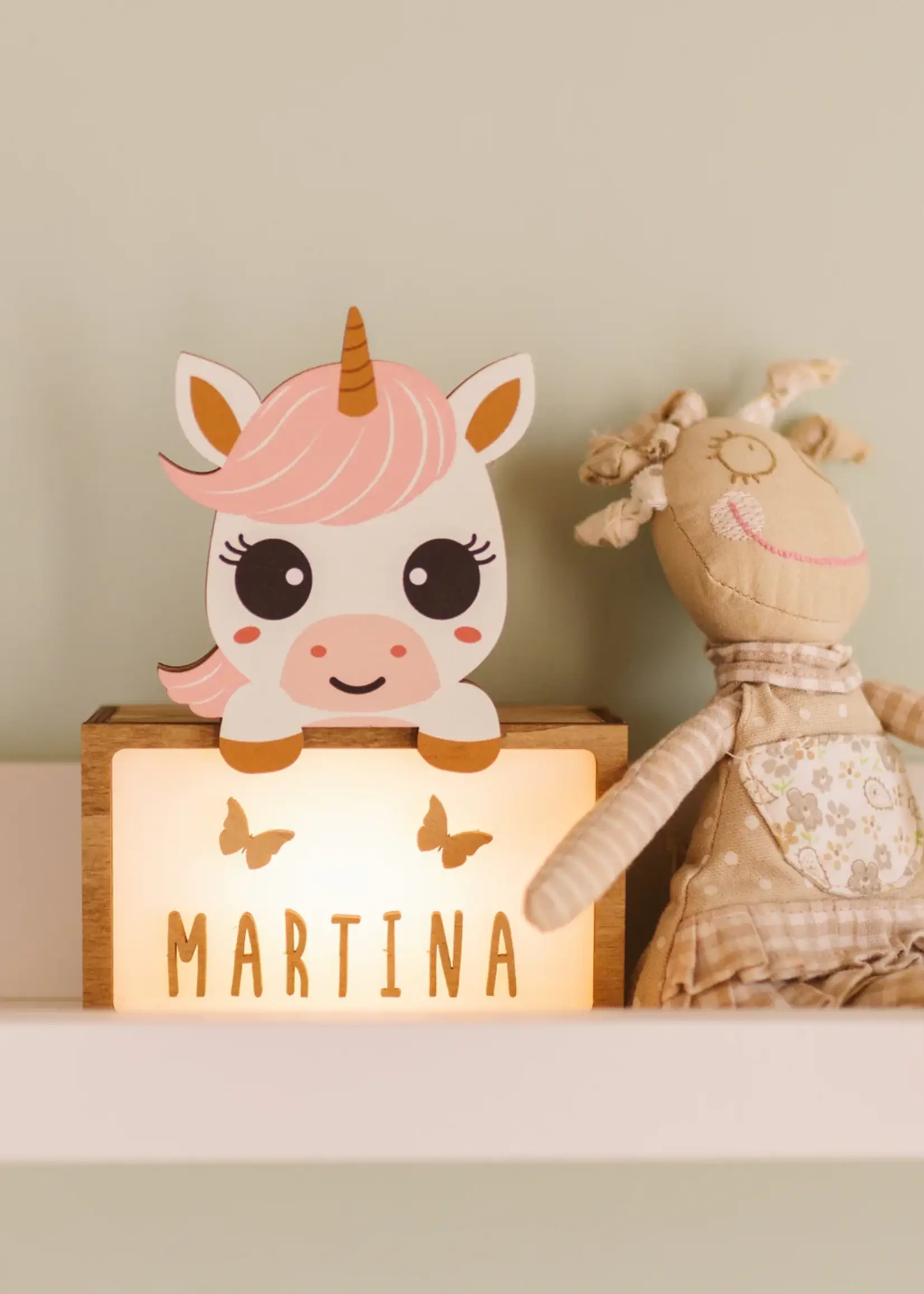 Vintiun Naam lampje S | Unicorn