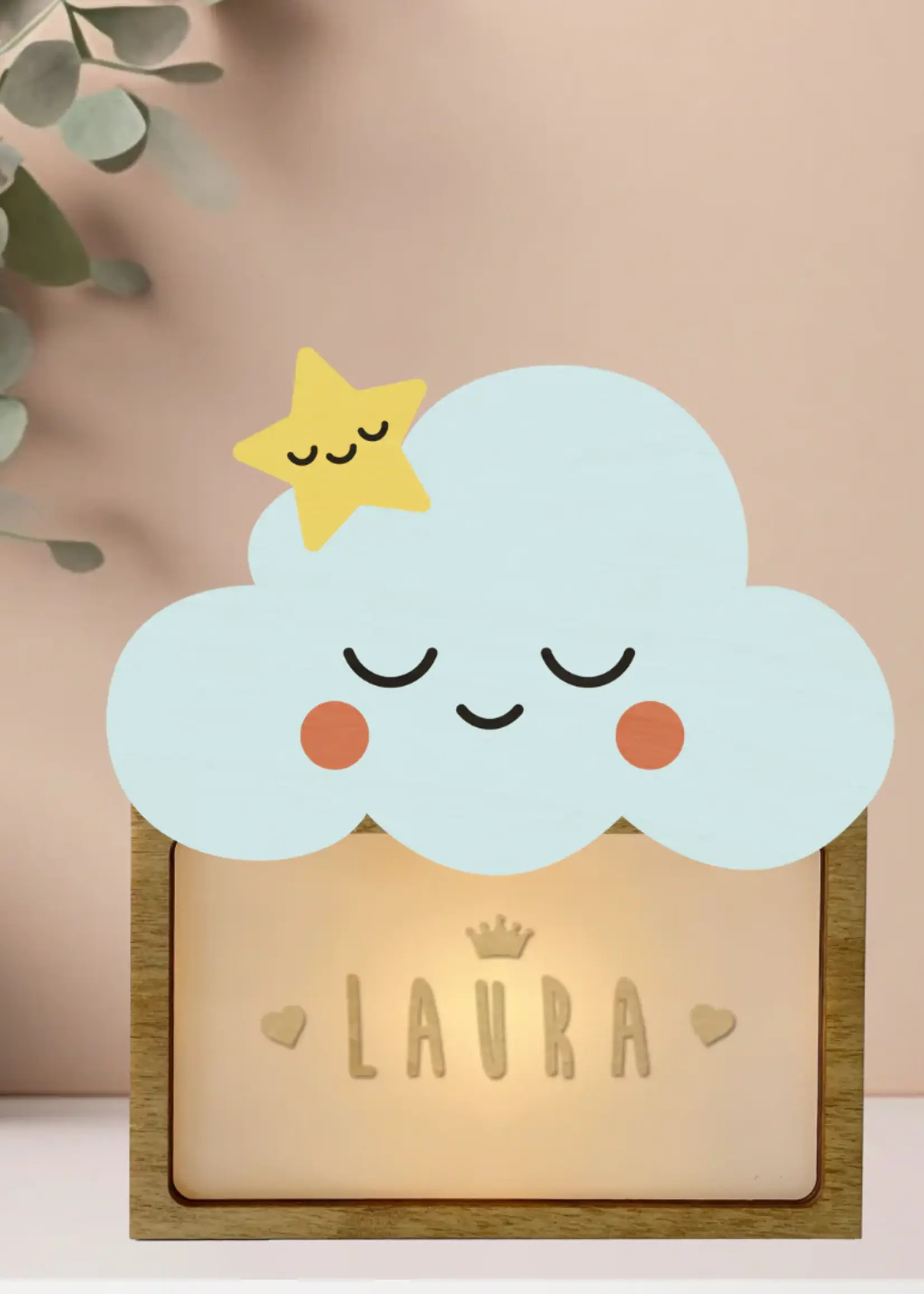 Vintiun Naam lampje S | Wolkje