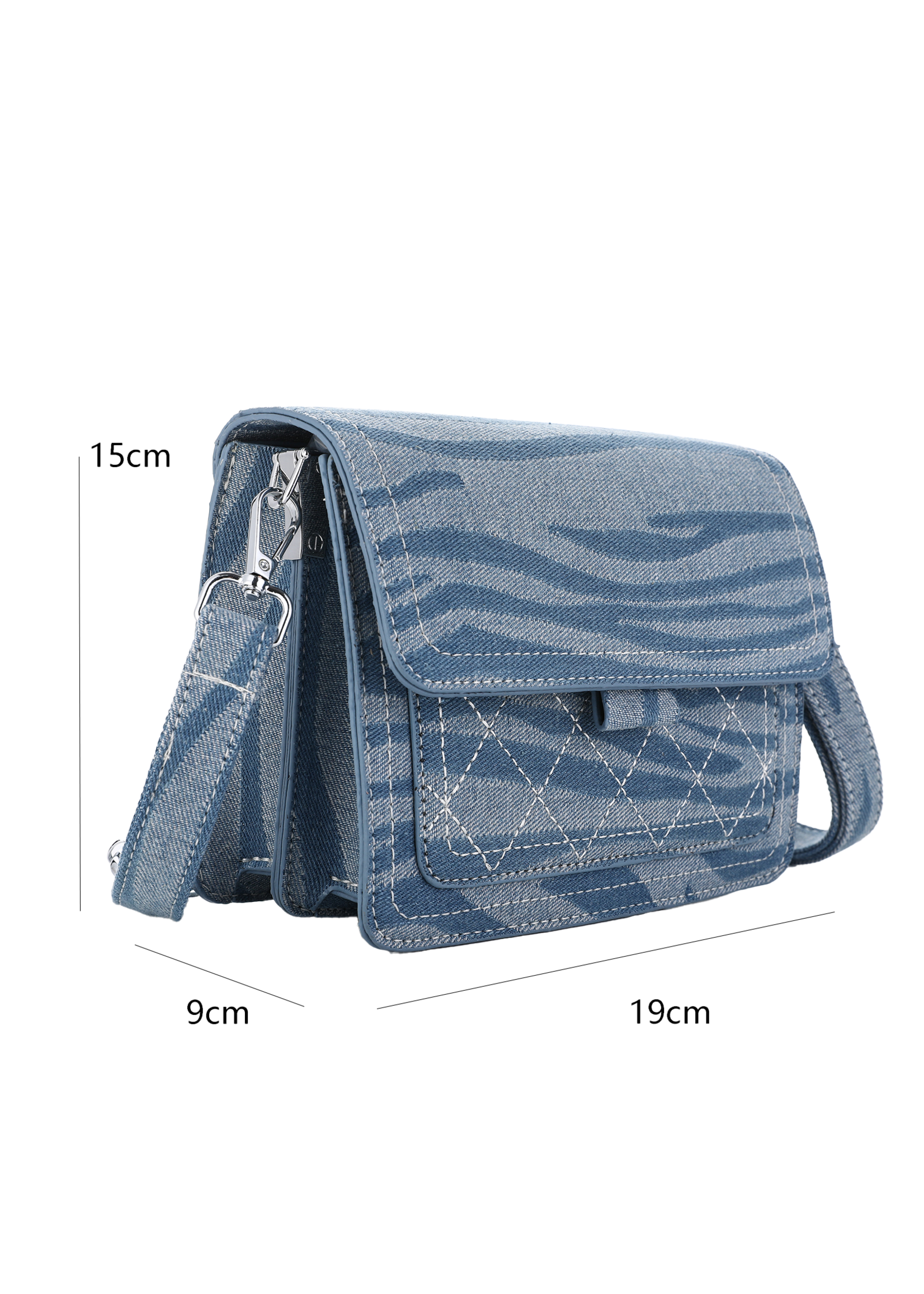Strap Bag Jeans Zebra