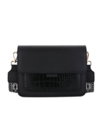 Strap Bag Black Croc