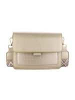 Strap Bag Gold Croc