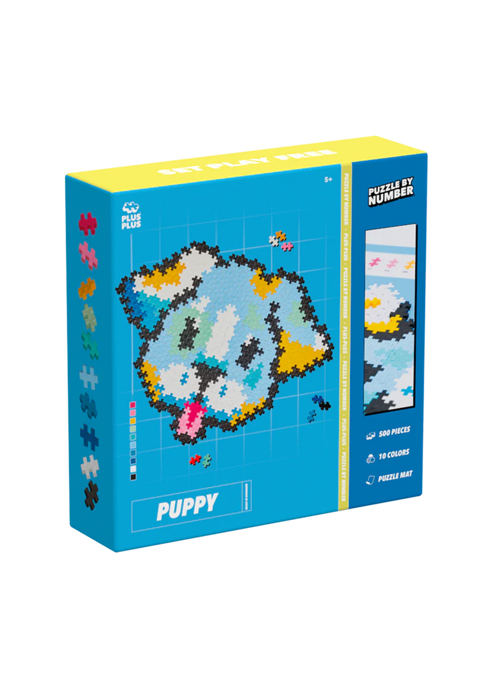 Plus-Plus Puzzle by Number | Puppy
