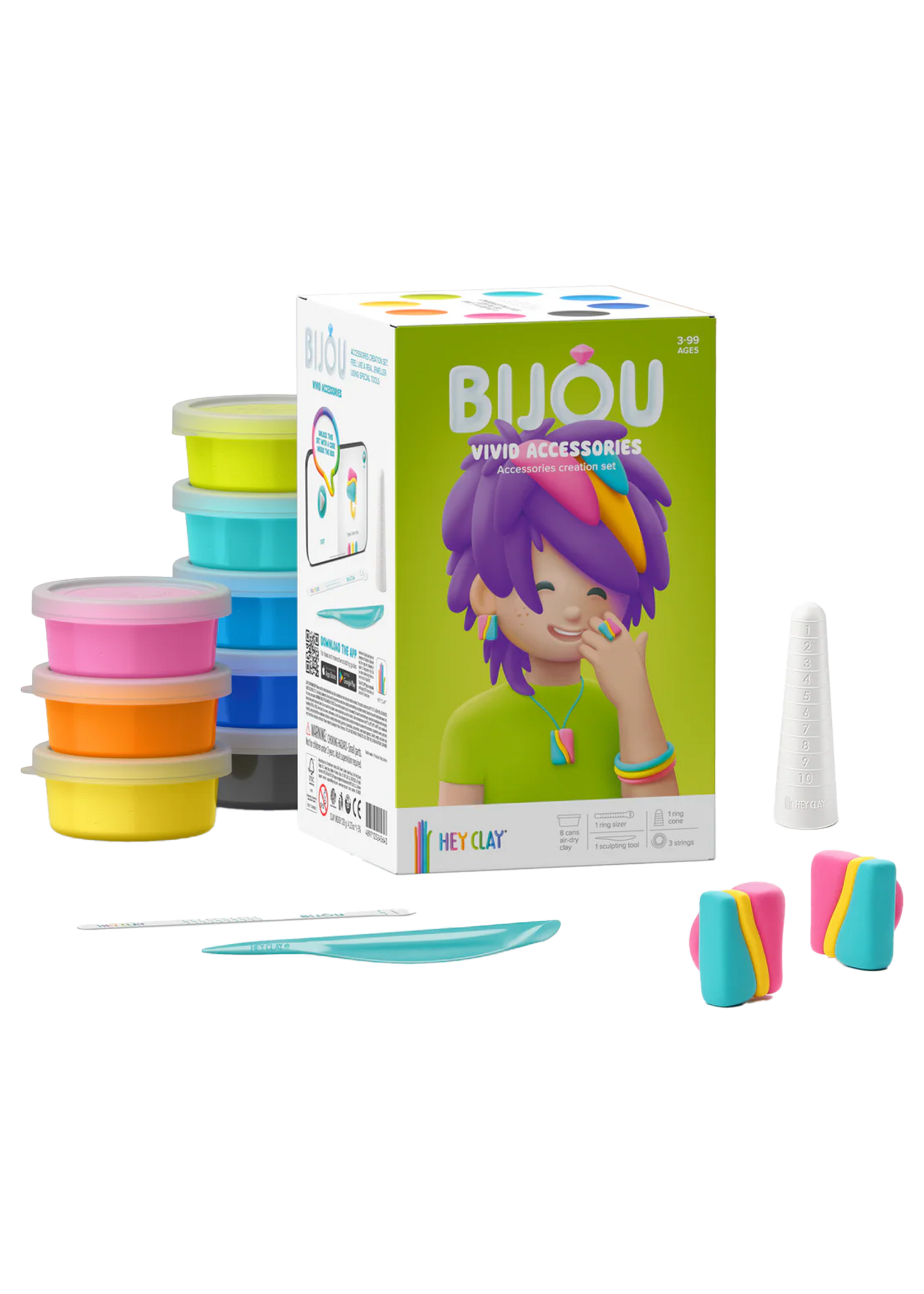 Hey Clay Bijoux Vivid Combo Pack