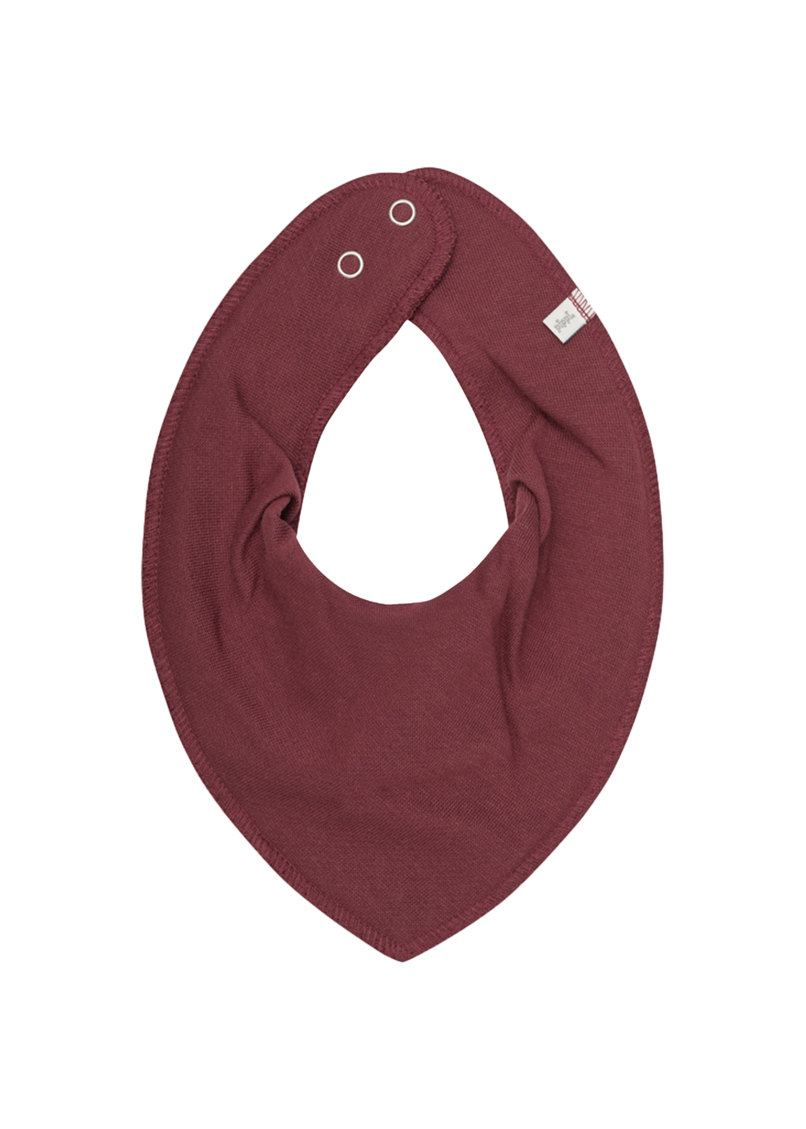 Pippi Bandana Bib | New Maroon