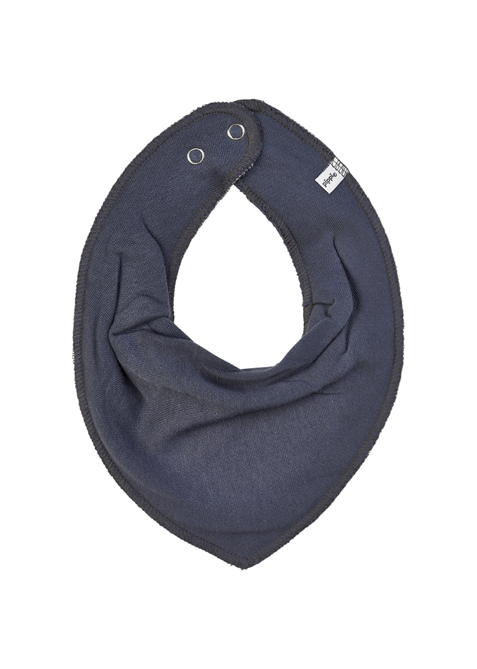 Pippi Bandana Bib | Stone Grey