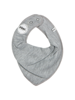 Pippi Bandana Bib | Grey Melange