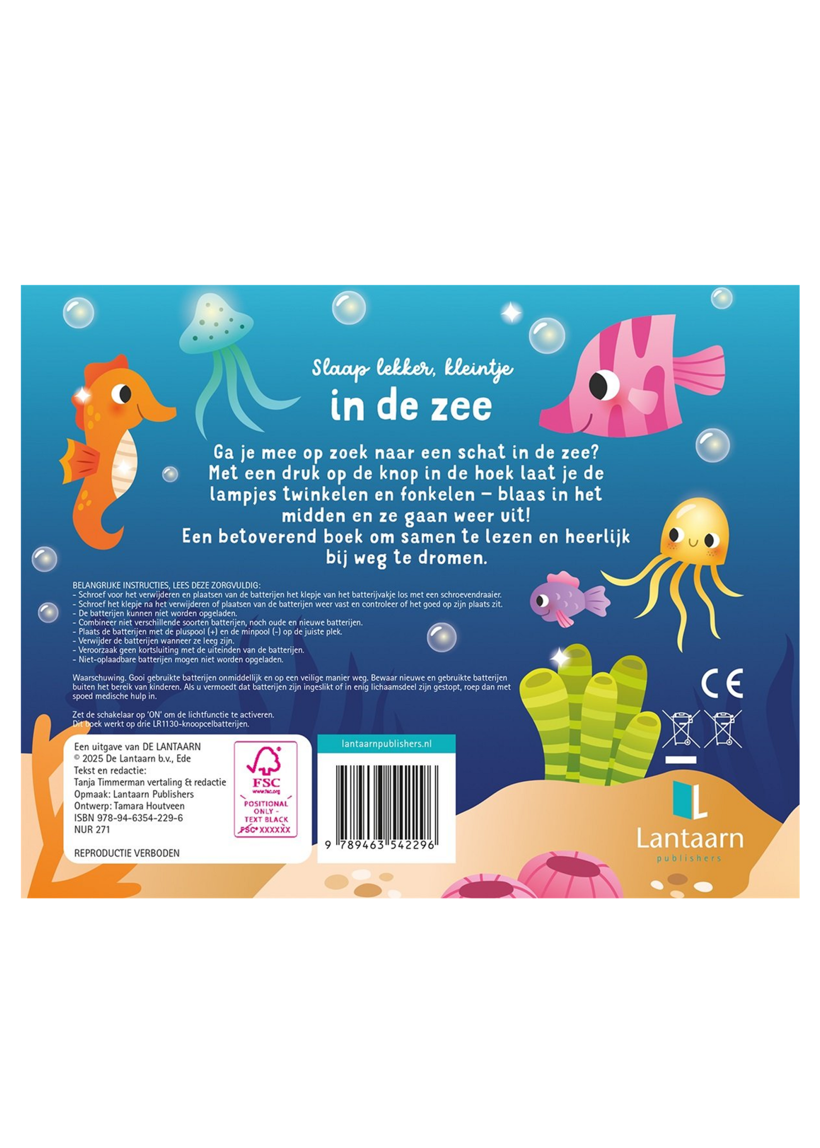 Lantaarn Slaap lekker, kleintje | In de zee