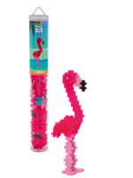 Plus-Plus Tube 100 stuks | Flamingo