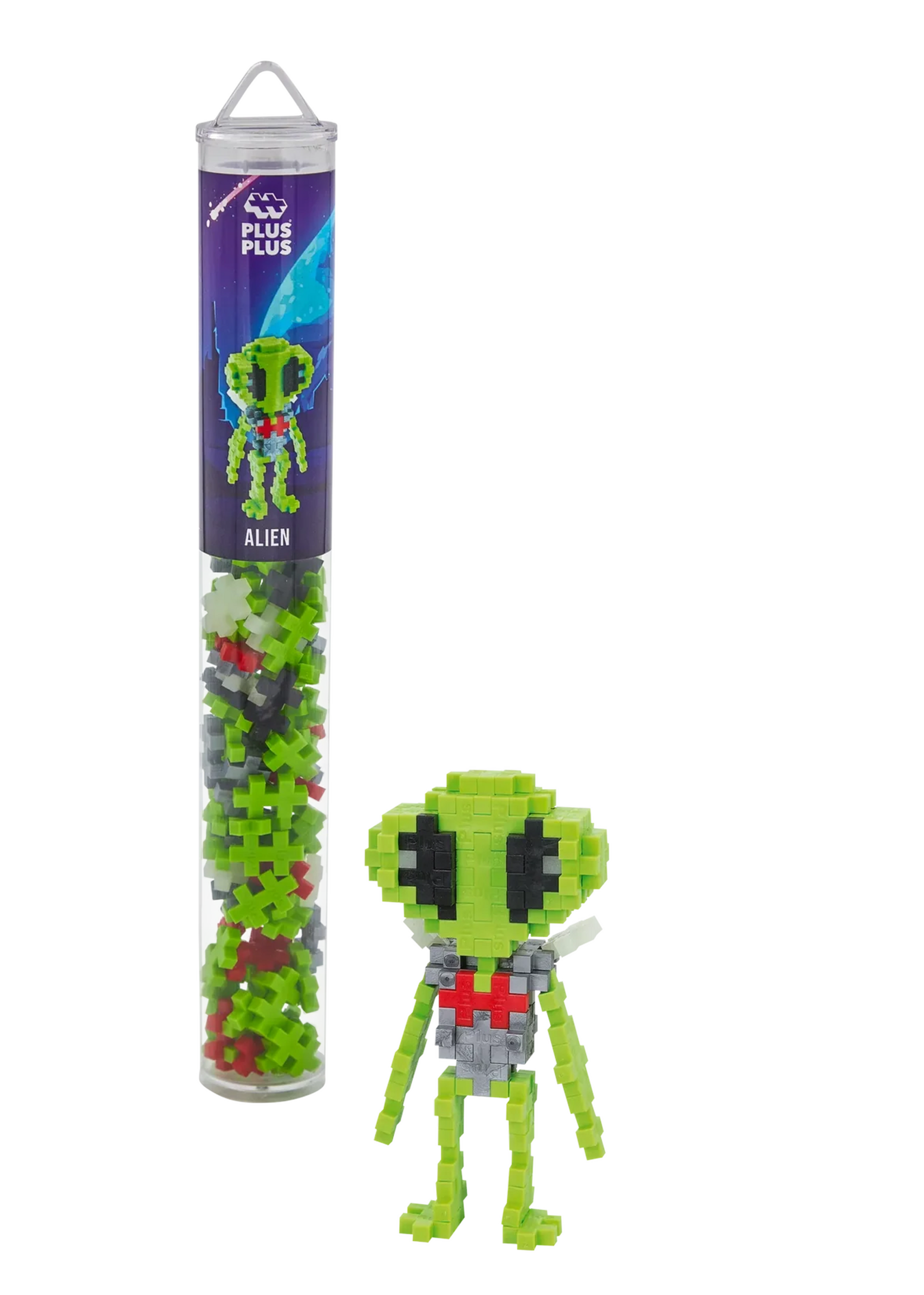 Plus-Plus Tube 100 stuks | Alien