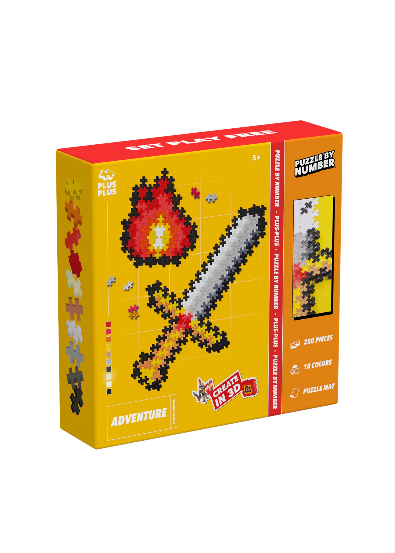 Plus-Plus Puzzle By Number | Zwaard
