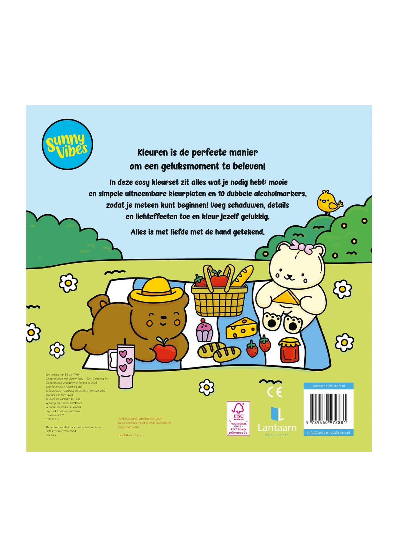 Lantaarn Sunny vibes - Cosy kleurset