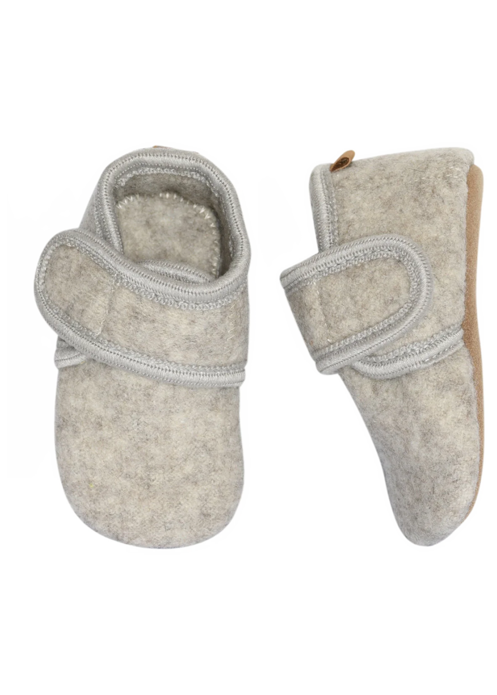 MP Denmark Classic wool slippers | Beige Melange
