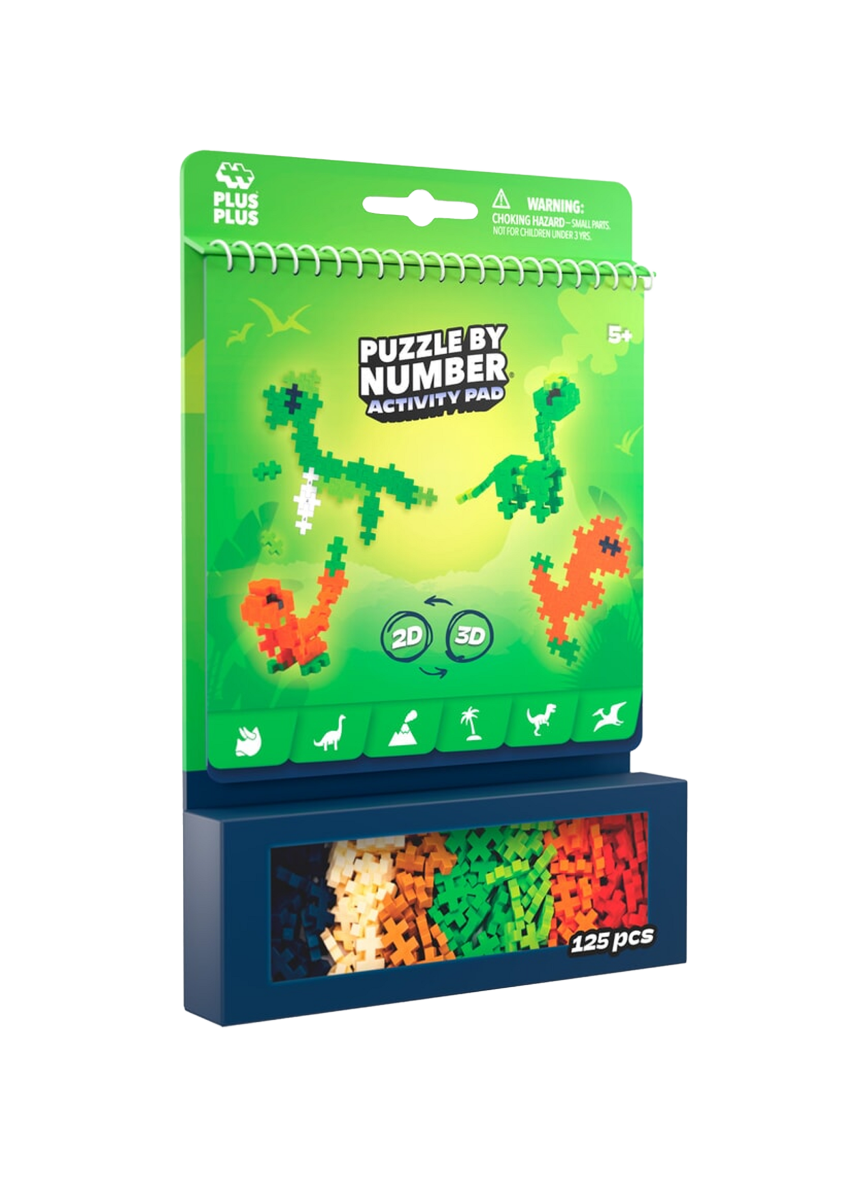 Plus-Plus Activity Pad | Dinosaurs