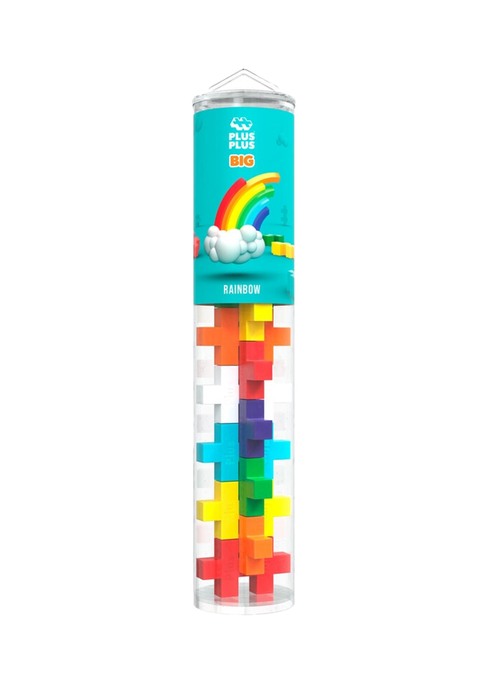 Plus-Plus BIG - Rainbow mix tube