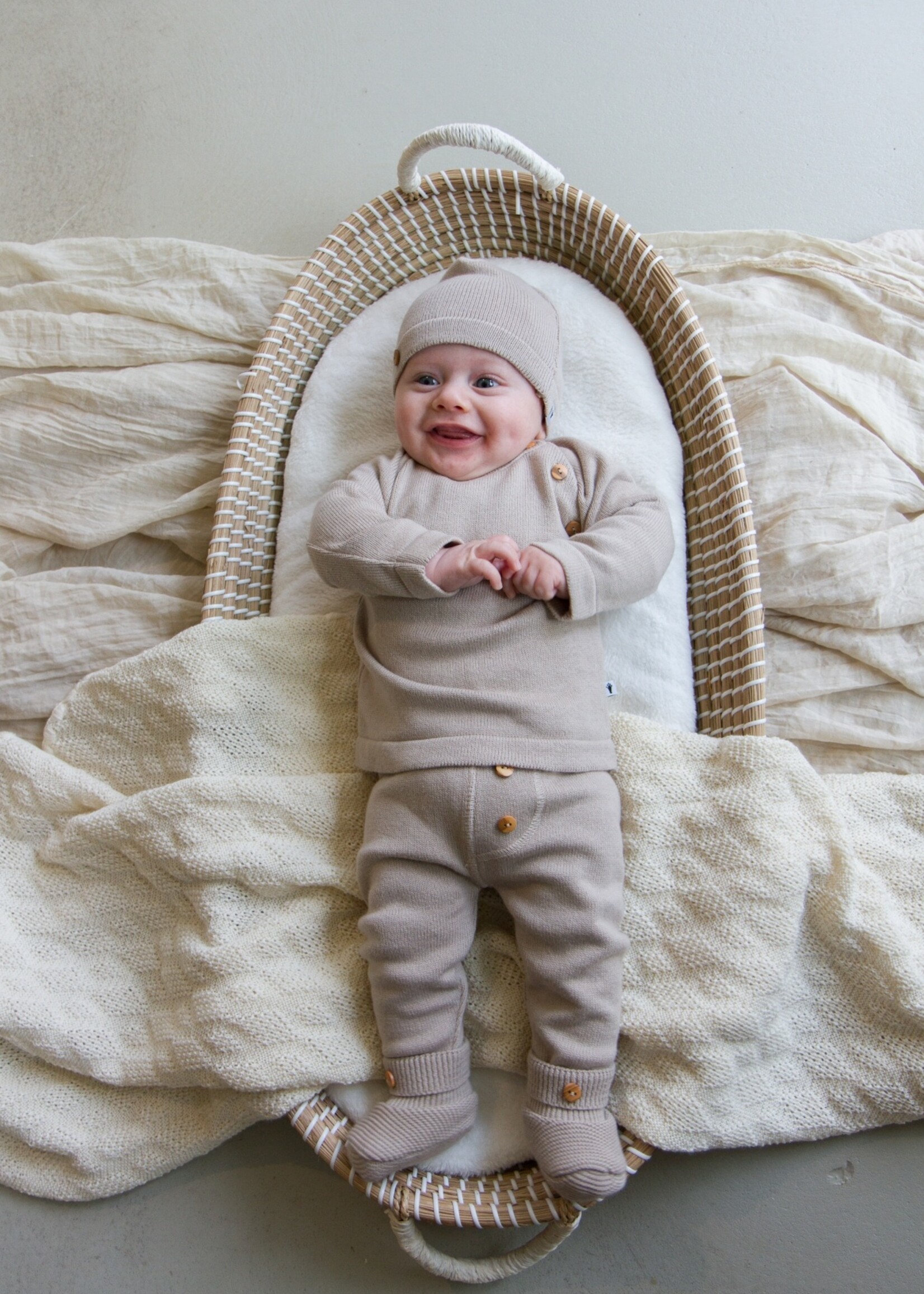 Klein Baby Trouser Knit | Pepper