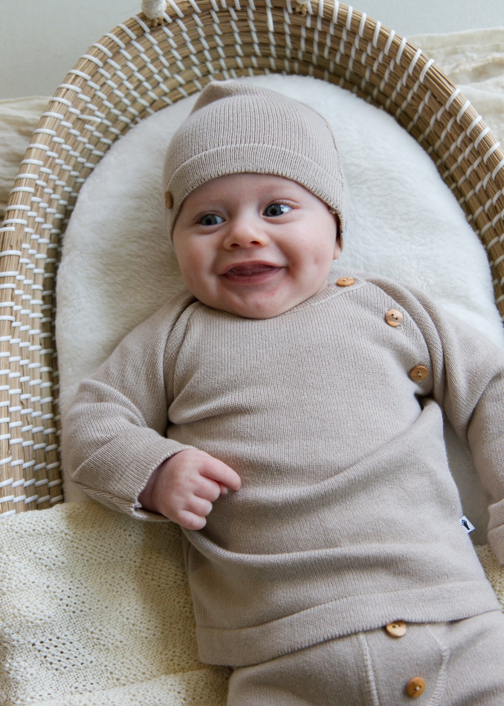 Klein Baby Hat Knit | Pepper