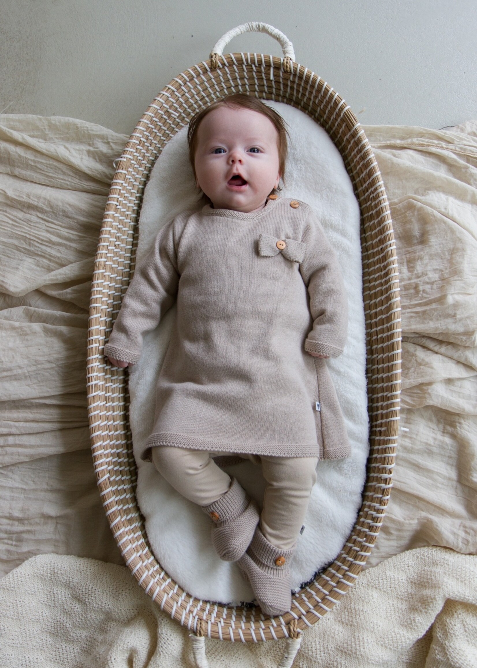 Klein Baby Dress Knit | Pepper