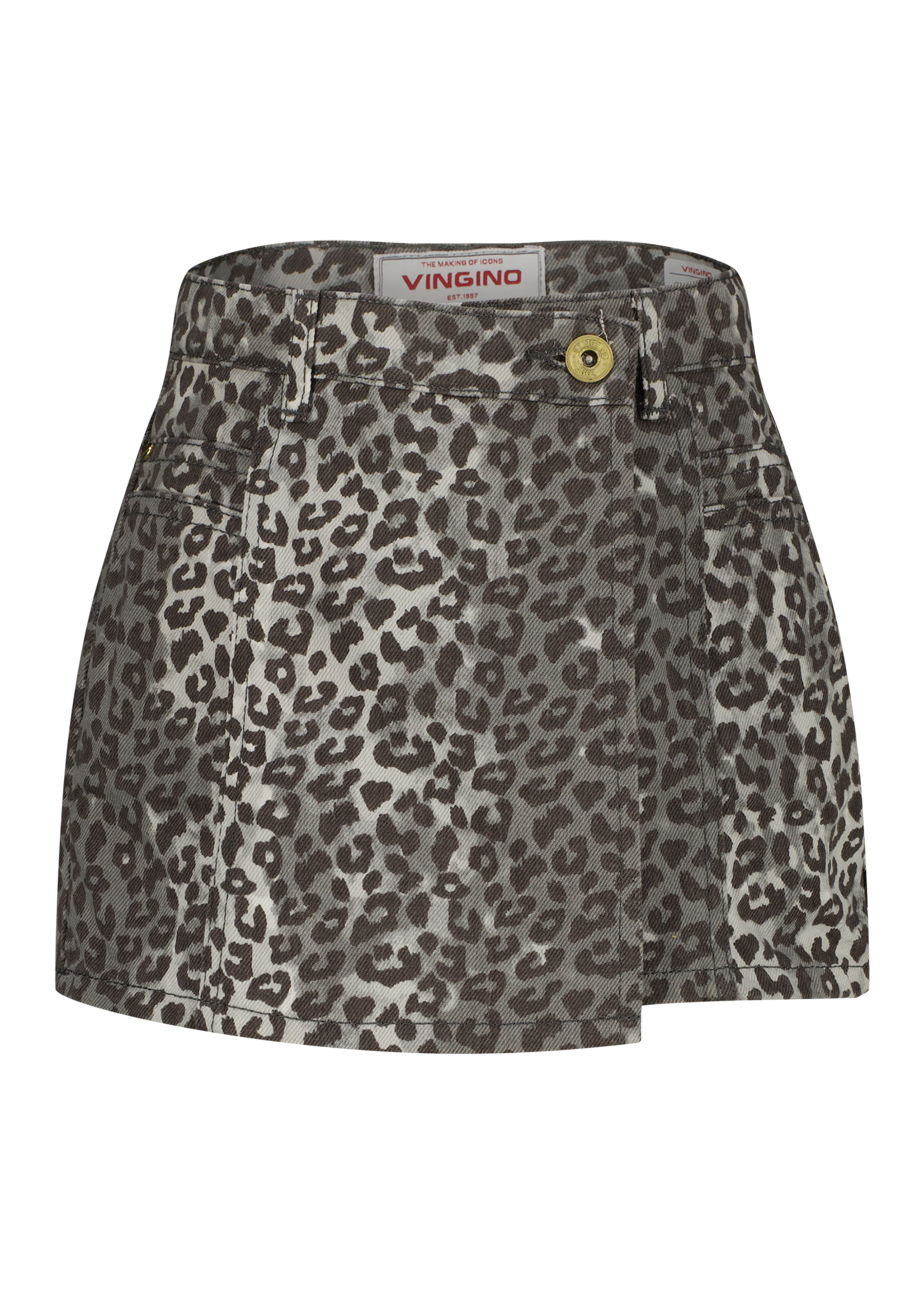 Vingino Daniela Leopard Dark Grey Vintage