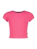 Vingino Basic Crop Rib Tee Neon Pink