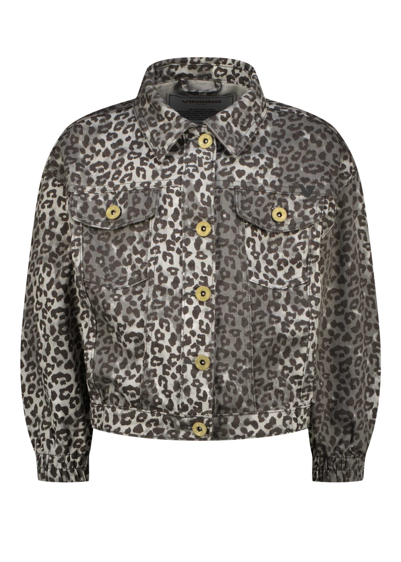 Vingino Tori Leopard Dark Grey Vintage
