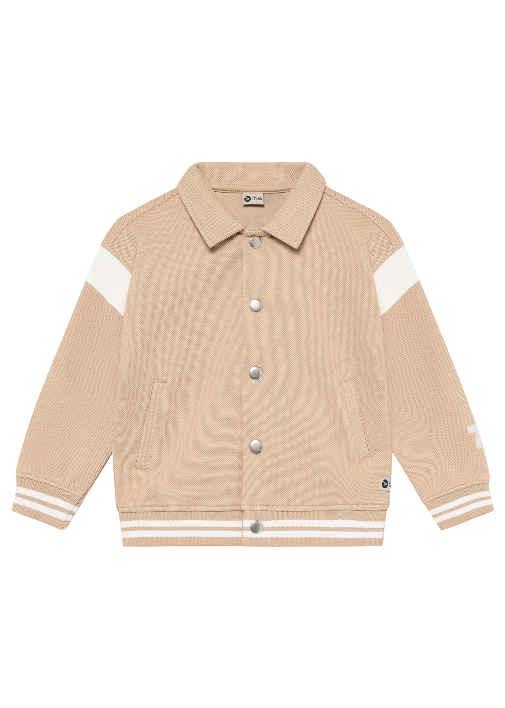 Daily 7 Oversized Bomberjacket Latte Sand