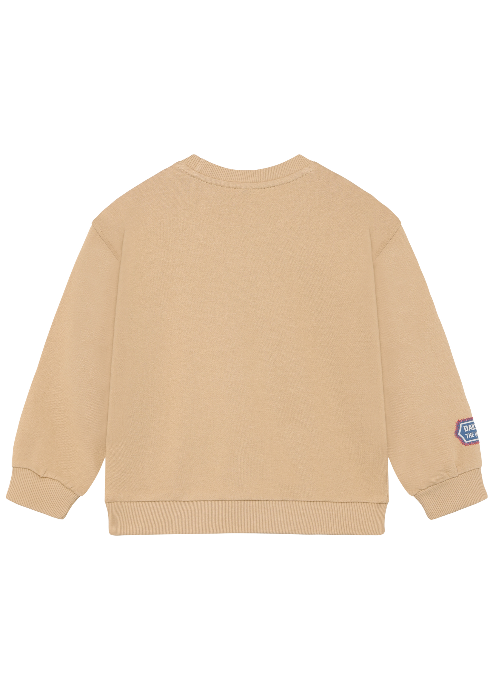 Daily 7 Oversized Sweater Badges Latte Sand