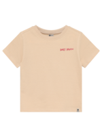 Daily 7 T-shirt Backprint Latte Sand