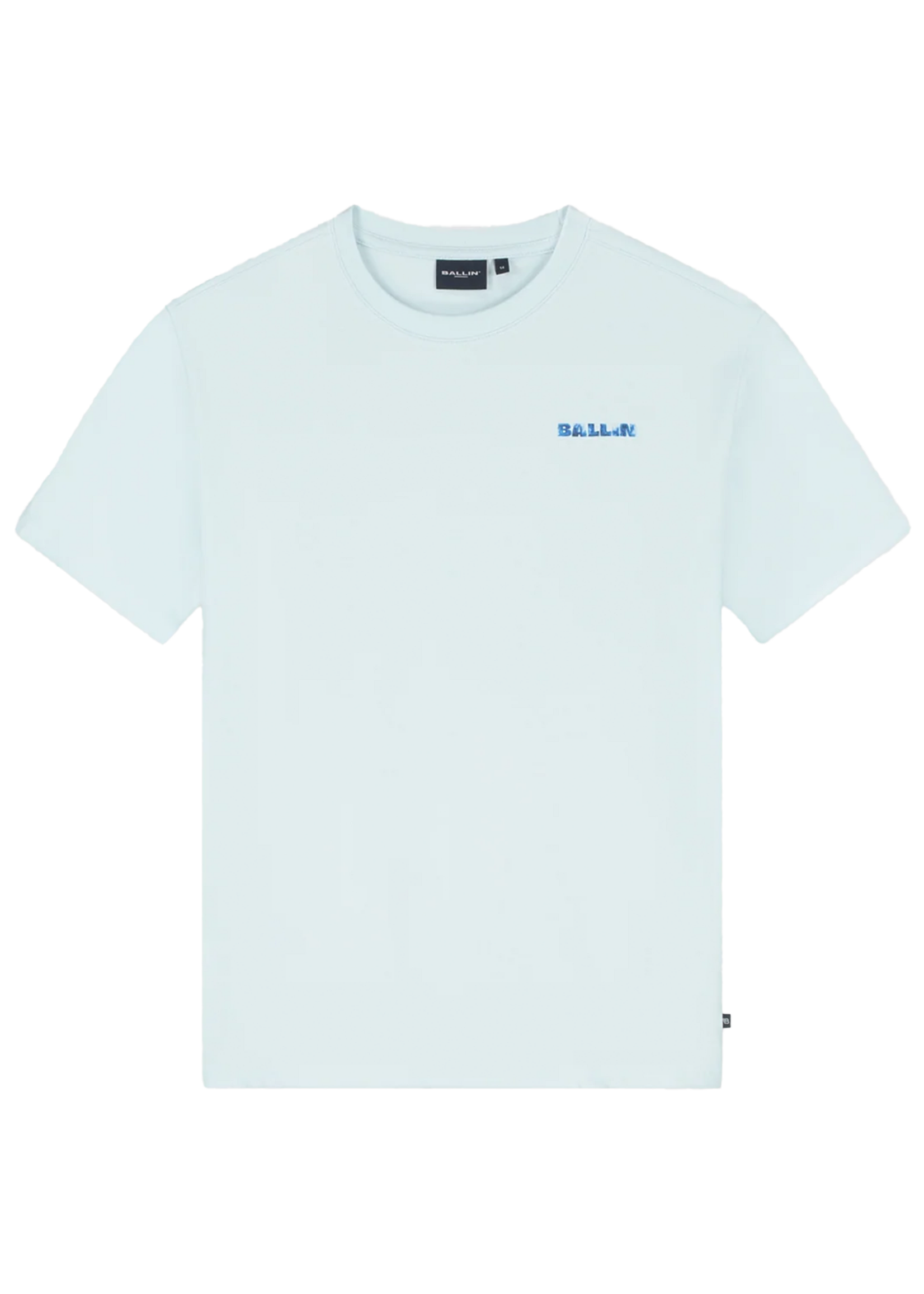 Ballin Junior Watercolor Effect T-shirt Lt Blue