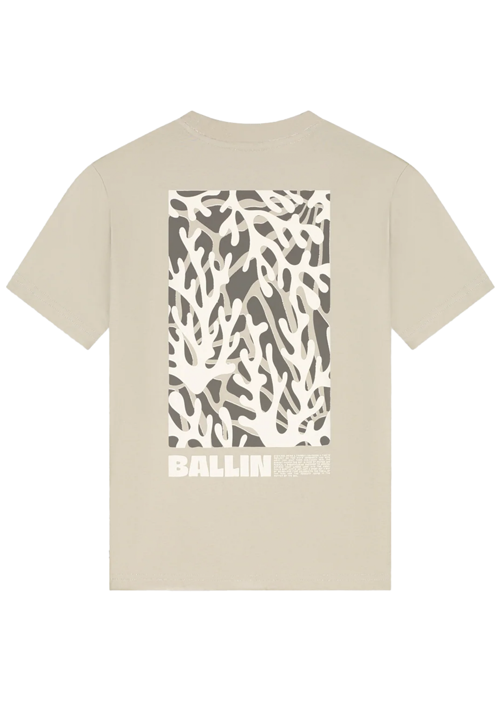 Ballin Junior Coral Overload T-shirt Taupe