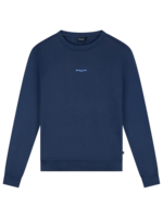 Ballin Junior Floral Bouquet Crewneck Sweater Navy