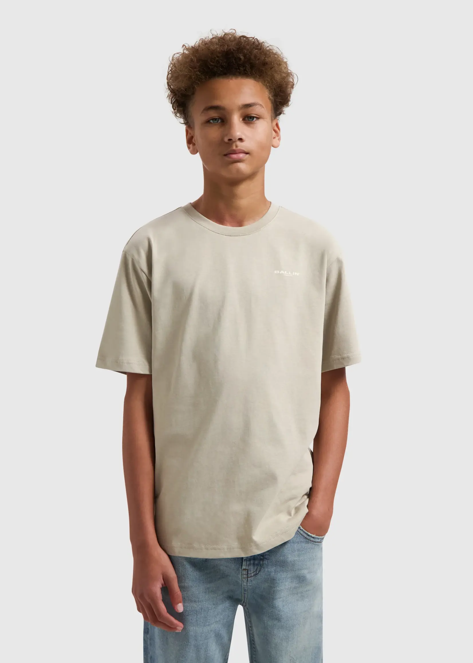 Ballin Junior Coral Overload T-shirt Taupe