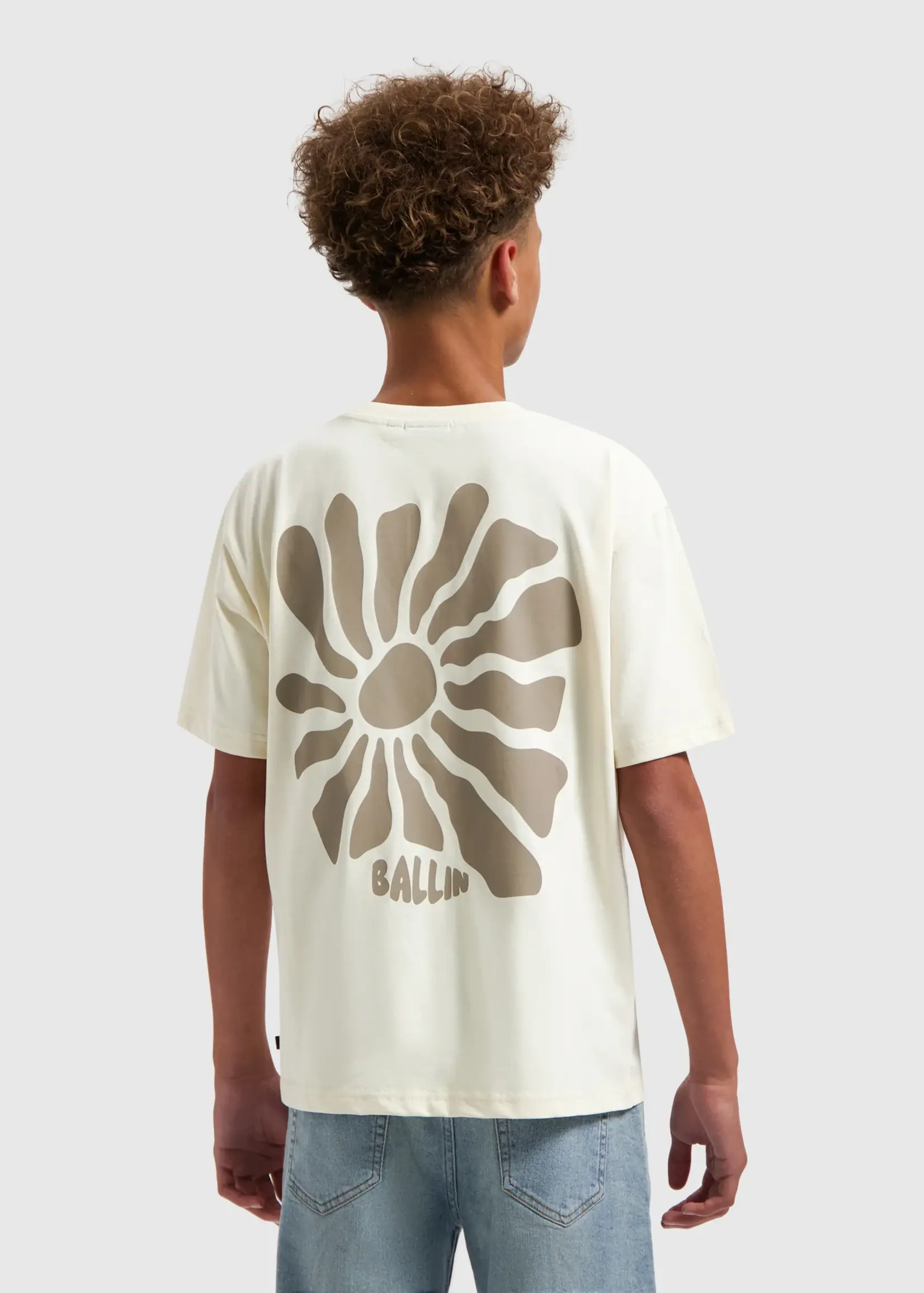 Ballin Junior Sunshine T-shirt Ecru