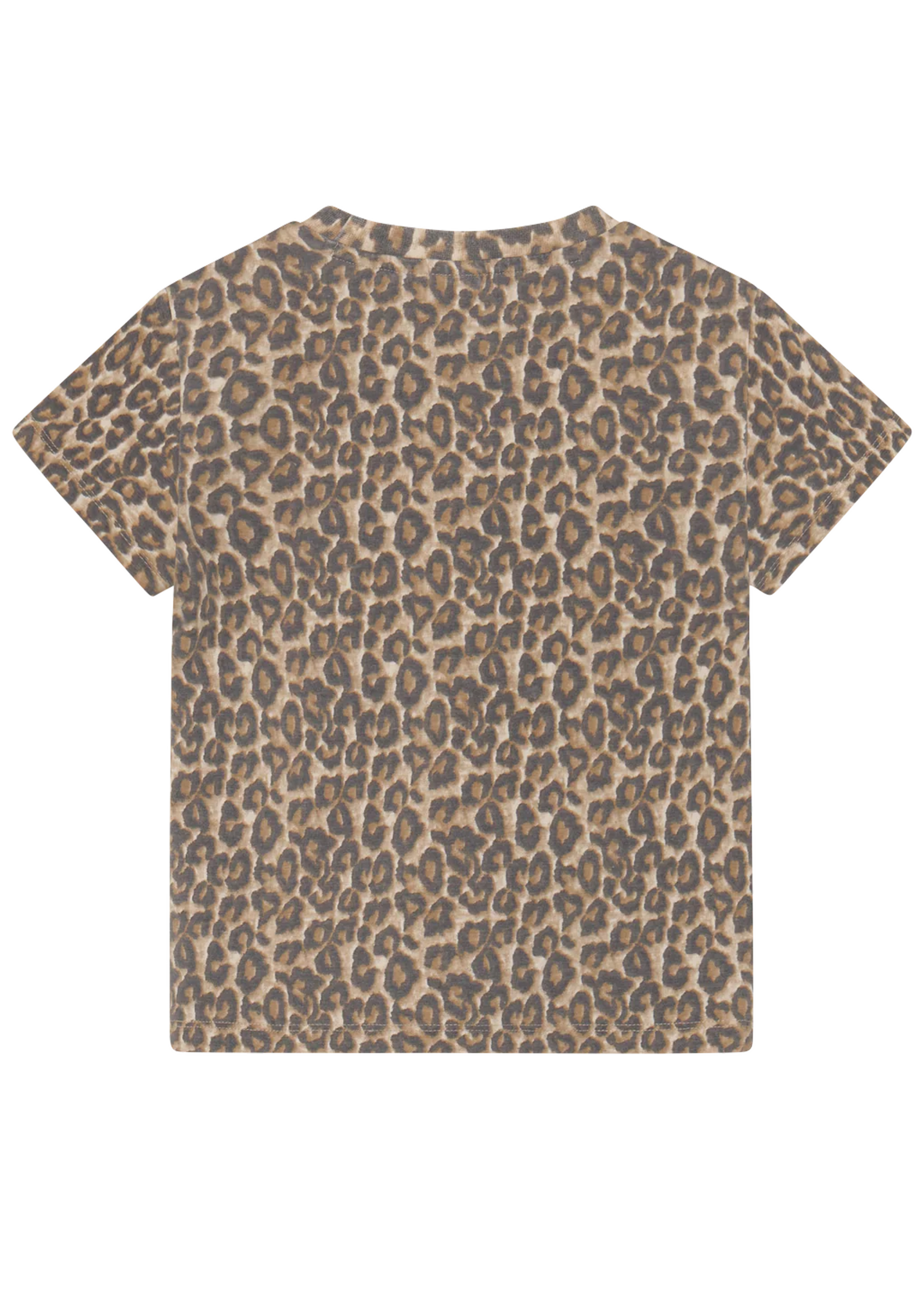 Daily 7 T-shirt Allover Print Sandshell