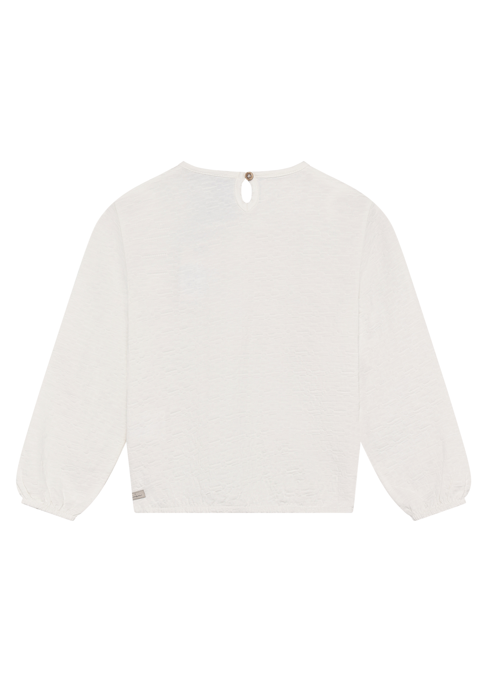 Daily 7 T-shirt Longsleeve Ruffle Egret