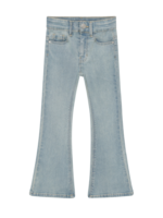 Daily 7 Denim Flared Fit Bow Medium Blue denim