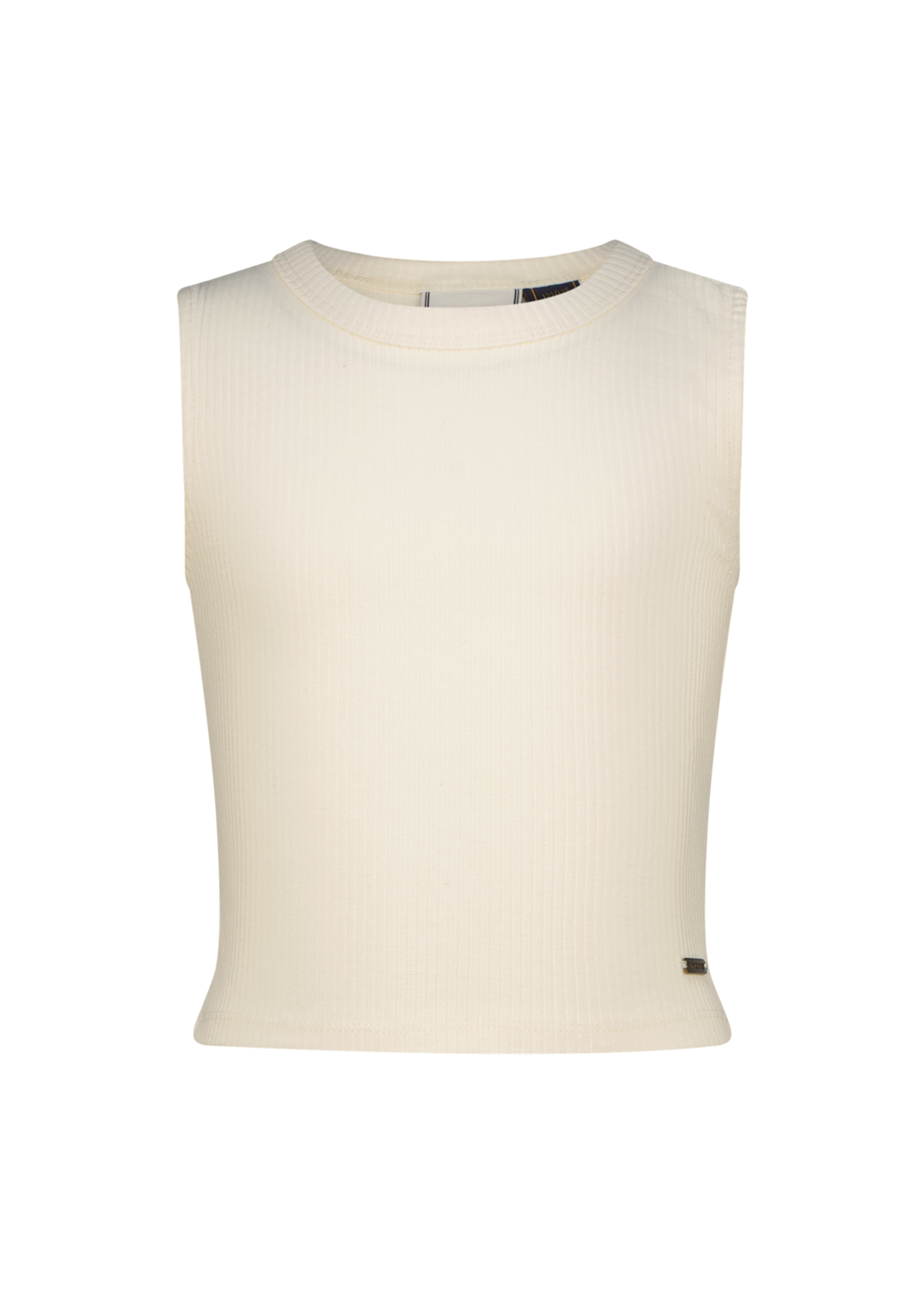 Vingino Icon-crop rib top Coconut Milk