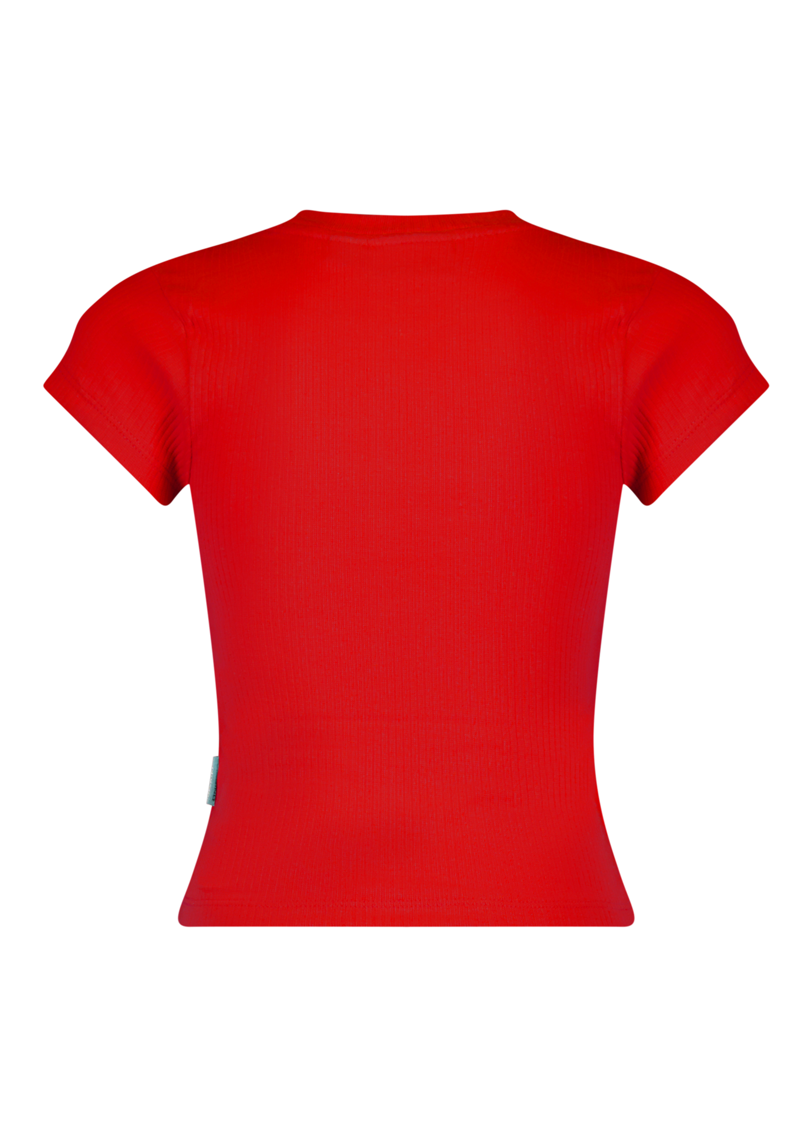 Vingino Icon-Crop rib tee Goji berry