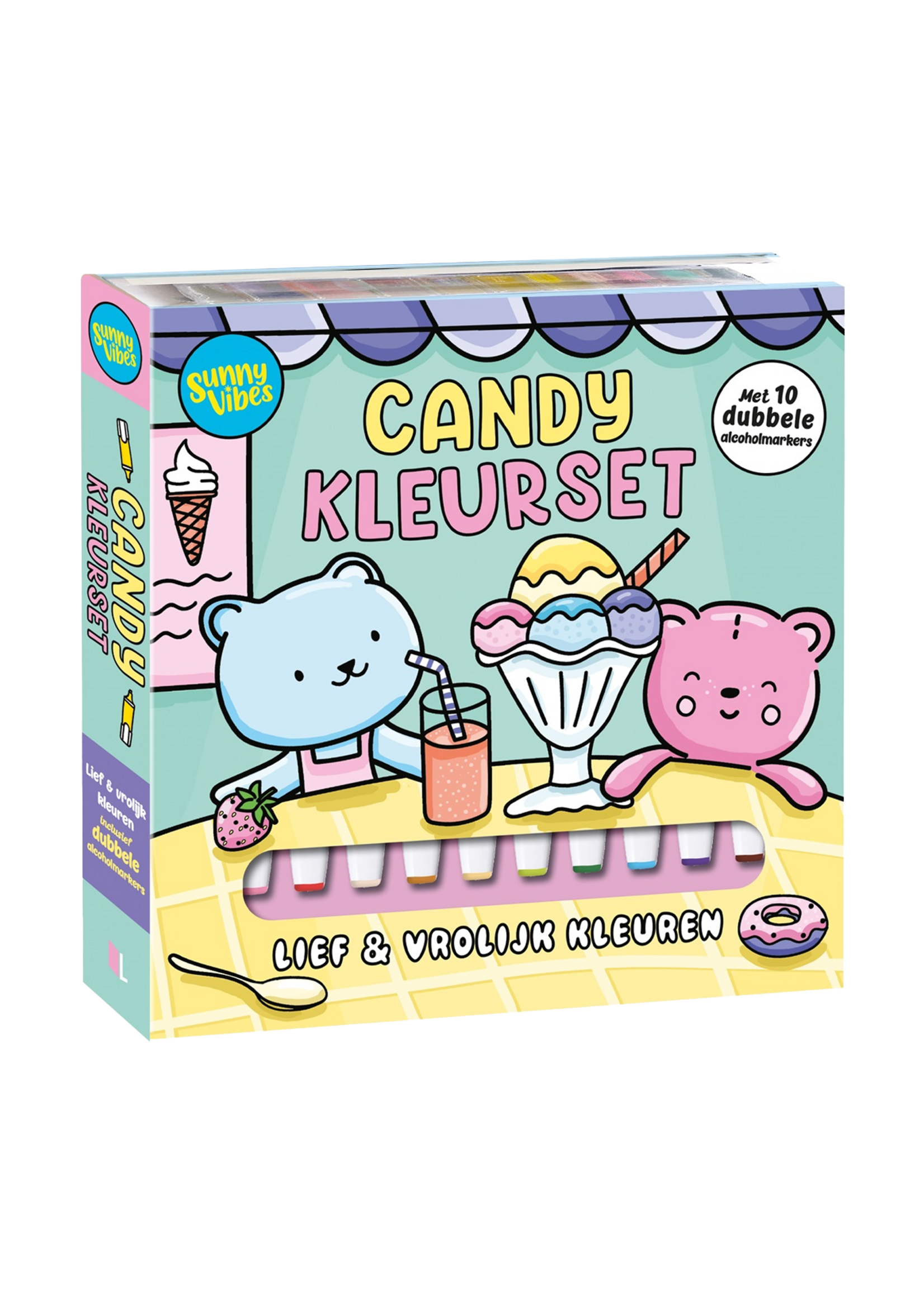 Lantaarn Sunny vibes - Kleurset Candy