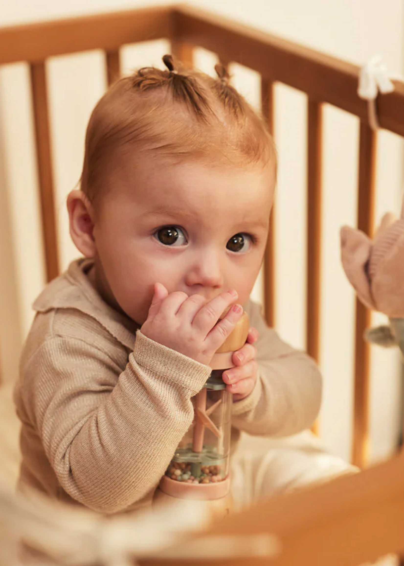 Jollein Houten Regenrammelaar - Lovely Birds